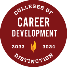 2023-2024 Career Development Colleges of Distinction logo